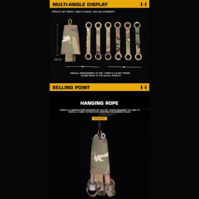 Alternative view of WST Glow Stick Tactical Storage Pouch - MC