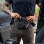 EBERLESTOCK BANDO BAG Concealed Carry Fanny / Hip Pack - Grey - obrazek 2