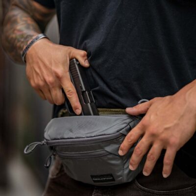EBERLESTOCK BANDO BAG Concealed Carry Fanny / Hip Pack - Grey L2GY asgbox.pl