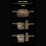 WST Fanny Pack MOLLE Adapter Panel, Large (6 Rows) – MC - obrazek 4
