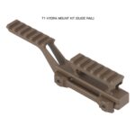 WST T1 HYDRA MOUNT, Low RIS / Guide Rail – Tan