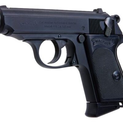 Maruzen Walther PPK/S black plastic blowback gas gun