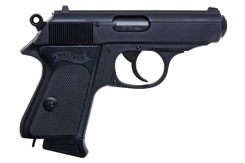 Maruzen Walther PPK/S black plastic blowback gas gun OD-A-MAR0012 asgbox.pl Maruzen Walther PPK/S black plastic blowback gas gun - obrazek 2