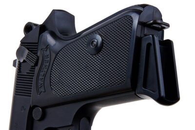 Maruzen Walther PPK/S black plastic blowback gas gun - obrazek 4