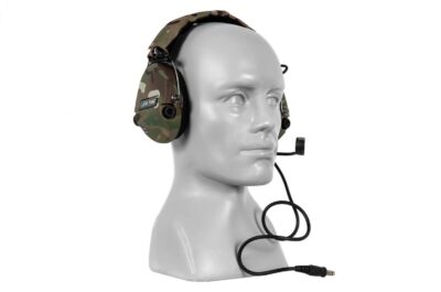 Z-TAC Tactical Headset SORDIN (Peltor Replica), TP120 Plug - MC - obrazek 2