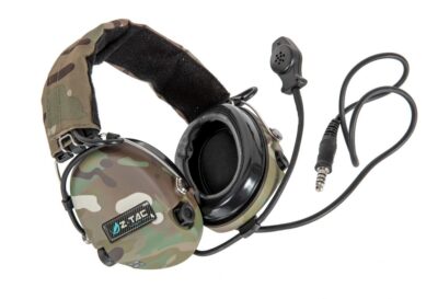 Z-TAC Tactical Headset SORDIN (Peltor Replica), TP120 Plug - MC - obrazek 3