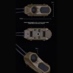 WST AXON Dual Switch (SF / CRANE PLUG) – Tan - obrazek 4