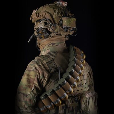 WST Bandolier Belt for 16 pcs 40mm Grenade Shell - Coyote WOSP212-COY asgbox.pl