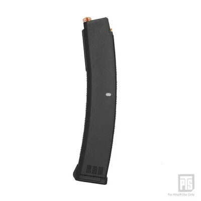 PTS EPM-E9 Mid-Cap Magazine for ASG CZ Scorpion EVO / MTW-9, 110 BBs - Black
