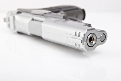 TM Spring Powered Pistol Ruger KP 85 - Silver - obrazek 3