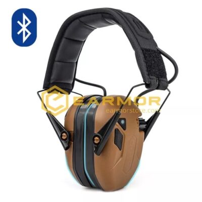 EARMOR M300T Bluetooth Electronic Hearing Protector - Coyote Brown