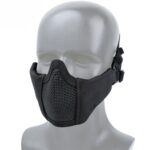 WST Kids / Women's MINI Protective Face Steel Mesh Mask – Black