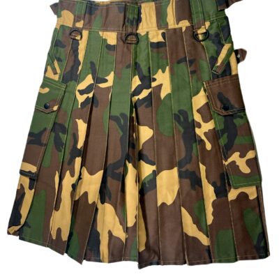 Alternative view of ANAREUS Tactical Kilt - Woodland