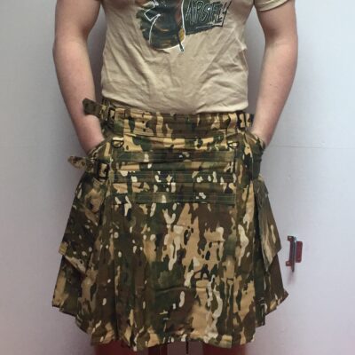 Alternative view of ANAREUS Tactical Kilt - MultiCamouflage