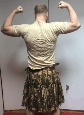 ANAREUS Tactical Kilt - MultiCamouflage - obrazek 3