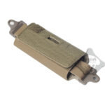 FMA Helmet Balancing Rear Pouch with Weight Blocks - Tan