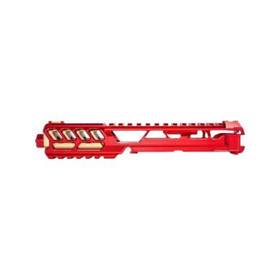 CTM FUKU-2 CNC Upper Set V2 for AAP-01, CUTOUT (Long) - Red / Gold