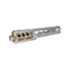 CTM FUKU-2 CNC Upper Set V2 for AAP-01, CUTOUT (Long) - Silver / Gold OD-A-CTM0037-SVGOLD asgbox.pl