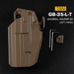 WST GB-35 Full Size Universal Holster, Left Hand – Tan