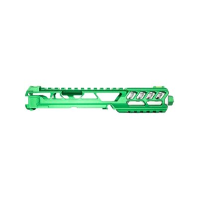 Alternative view of CTM FUKU-2 CNC Upper Set V2 for AAP-01, CUTOUT (Long) - Green / Silver