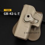 WST G-Series Belt Holster, Left Hand – Tan