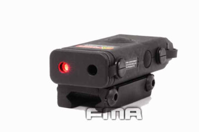 FMA PRO-LAS-PEQ10 Box (Led Flashlight, Red Laser), Nylon - Black - obrazek 2