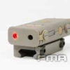 FMA PRO-LAS-PEQ10 Box (Led Flashlight, Red Laser), Nylon - Tan OD-A-FMA081 asgbox.pl