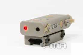 Alternative view of FMA PRO-LAS-PEQ10 Box (Led Flashlight, Red Laser), Nylon - Tan