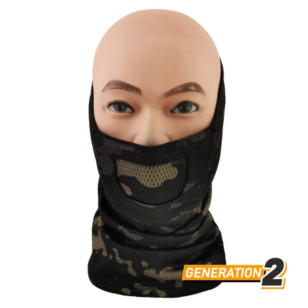 CYGNUS ARMORY Face Warrior Neck Gaiter Gen2 - MC Black CYG-FW-MCB asgbox.pl CYGNUS ARMORY Face Warrior Neck Gaiter Gen2 - MC Black