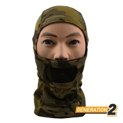 CYGNUS ARMORY Fullface Warrior Balaclava Gen2 - MC Tropic