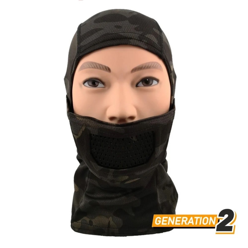 CYGNUS ARMORY Fullface Warrior Balaclava Gen2 - MC Black CYG-FFW-MCB asgbox.pl CYGNUS ARMORY Fullface Warrior Balaclava Gen2 - MC Black