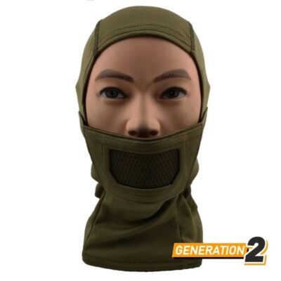 CYGNUS ARMORY Fullface Warrior Balaclava Gen2 - Green