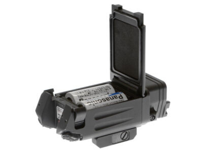 FMA DBAL-PL Tactical LED Flashlight (Red/IR Laser), CNC Aluminum - Black - obrazek 3