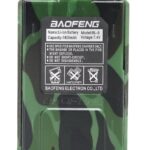 Li-Ion Battery for the Baofeng UV-5R Radio, 1800 mAh - Camo