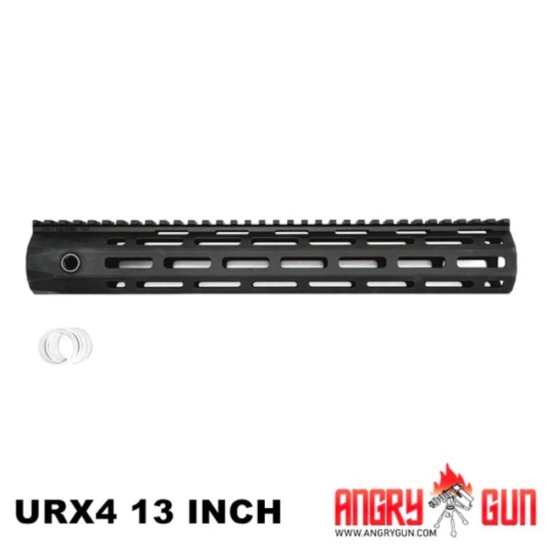 Angry Gun M-LOK Handguard URX4 13" - Black OD-A-URX4-13 asgbox.pl Angry Gun M-LOK Handguard URX4 13" - Black