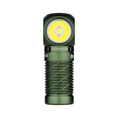 Alternative view of OLIGHT Rechargeable Headlamp PERUN 2 Mini CW 1100 lm - Green