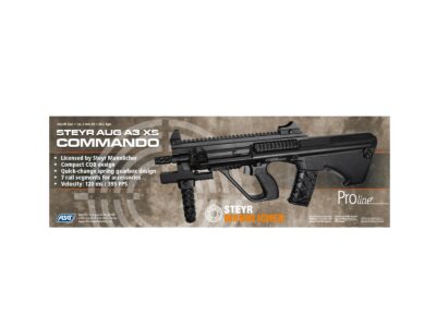 ASG Steyr AUG A3 XS COMMANDO - Black - obrazek 2