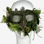 KMCS Camouflage Airsoft Goggle Mesh Mask - Green - obrazek 2
