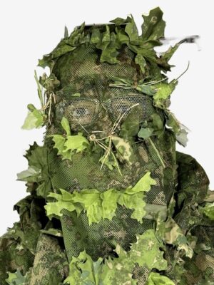 KMCS Camouflage Airsoft Goggle Mesh Mask - Green - obrazek 3