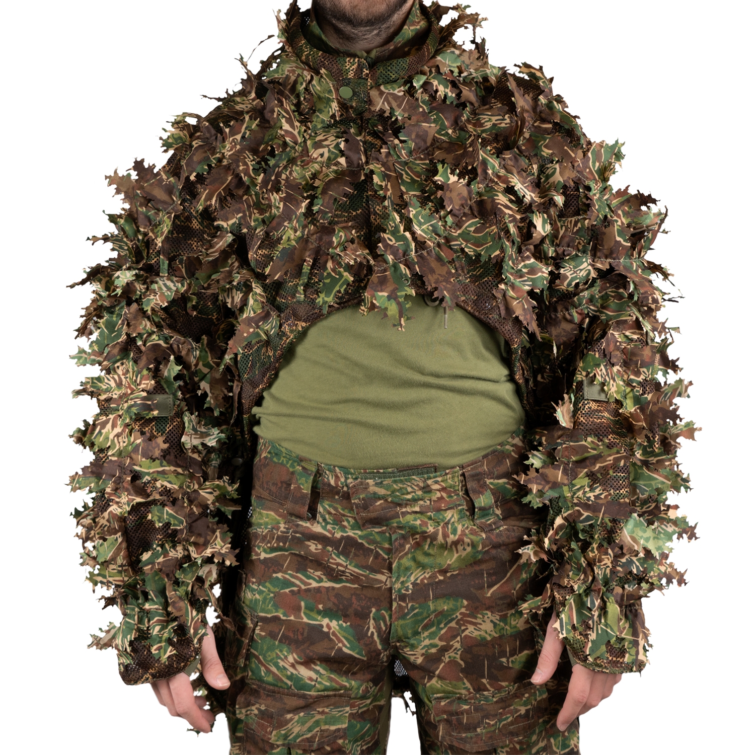 Novritsch Modular 3D Ghillie Suit Jacket - Amber OD-A-NOVRITSCH197-AM asgbox.pl Novritsch Modular 3D Ghillie Suit Jacket - Amber - obrazek 3