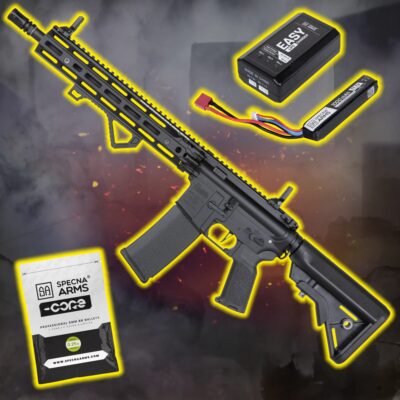 Value Pack SA Daniel Defense(R) MK18 RIII (SA-E28 RIS III 14.5'' EDGE(TM) HAL ETU(TM)) - Black