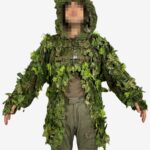 KMCS Cloak with Leaf Strips - Green