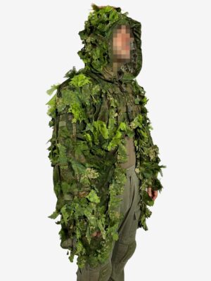 KMCS Cloak with Leaf Strips - Green - obrazek 2