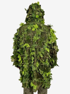 KMCS Cloak with Leaf Strips - Green - obrazek 4