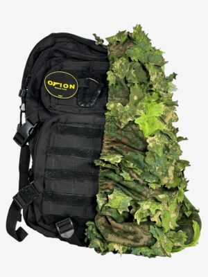 KMCS Pack Cover with 3D Leaves (M) – Next-Gen Green - obrazek 2