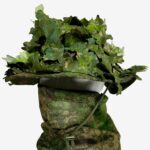 KMCS Boonie Hat with 3D Leaves - Next-Gen Green - obrazek 2