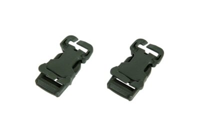 Plastic Buckle Up Adapters - Olive - obrazek 2
