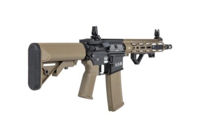 SA M4 Carbine M-LOK (SA-P20 Prime(TM) Aster II ETU) with Brushless Motor - Black/Tan - obrazek 5