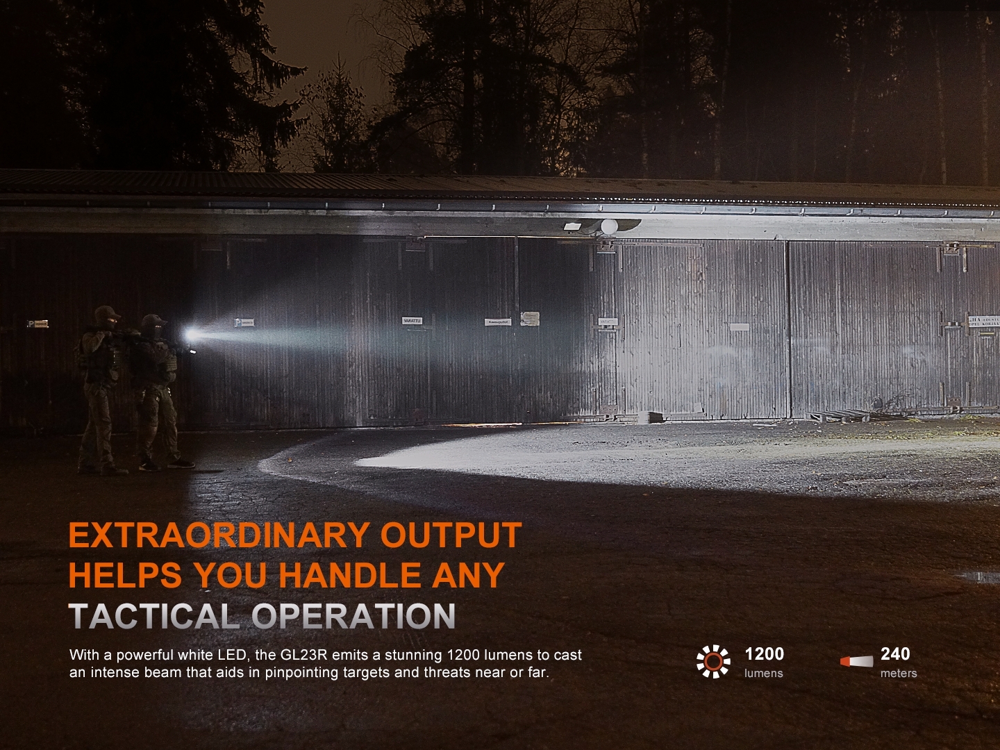 FENIX GL23R TACTICAL LIGHT WITH Green LASER SIGHT OD-A-GL23R asgbox.pl FENIX GL23R TACTICAL LIGHT WITH Green LASER SIGHT - obrazek 3