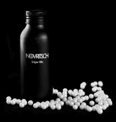 Novritsch SNIPER BBs Premium Pellets 0.43g, 530 BBs - White - obrazek 2